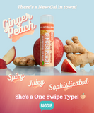 Crazy Rumors BIGGIE Ginger Peach Lip Balm