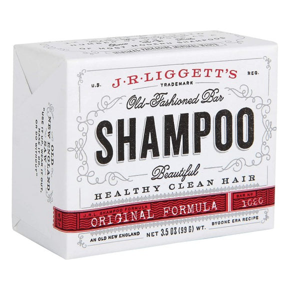 J.R Liggetts Old Fashioned Shampoo Bar with Original Formula label
