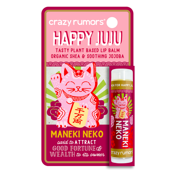Happy Juju -Maneki Neko Lip Balm