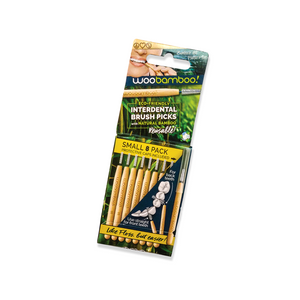 Woobamboo Interdental Brush Picks - Small (8pk)