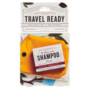 J.R Liggetts Travel Ready EZ Pouch with Shampoo