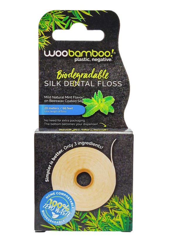 Woobamboo Biodegradable Silk Dental Floss